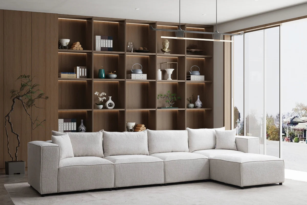 Élégance Modulable 4+1 - Tissu Chenille