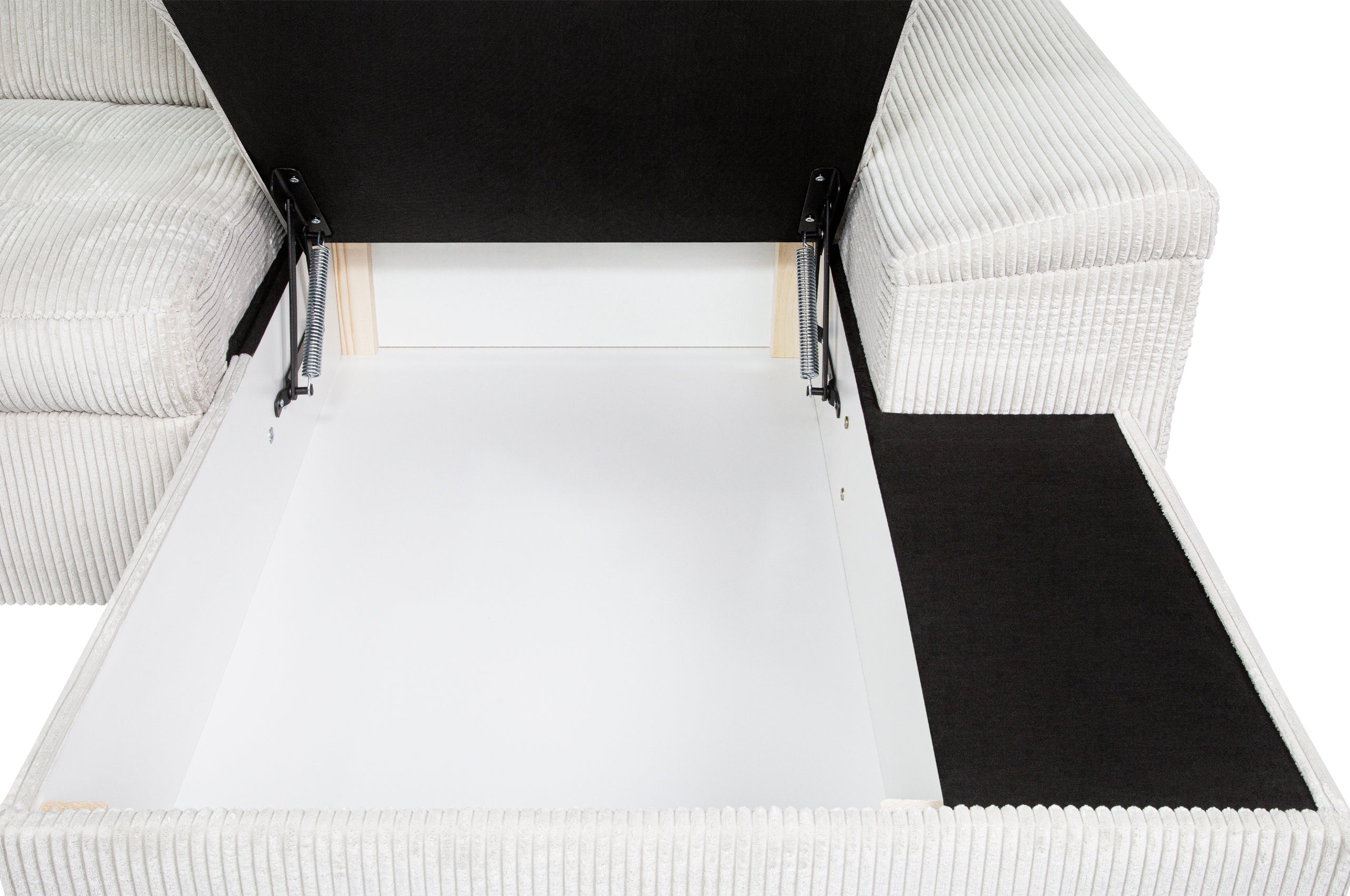 Canapé U - Bingo Velours Côtelé