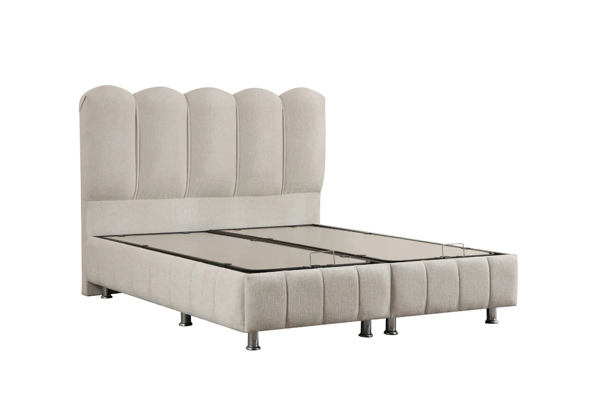 Lit Coffre EVA - Tissu Chenille