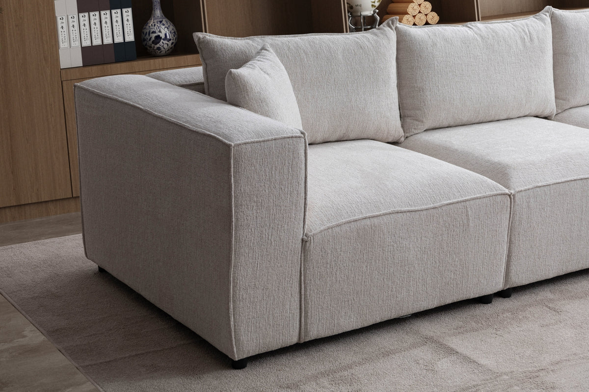 Élégance Modulable 4+1 - Tissu Chenille