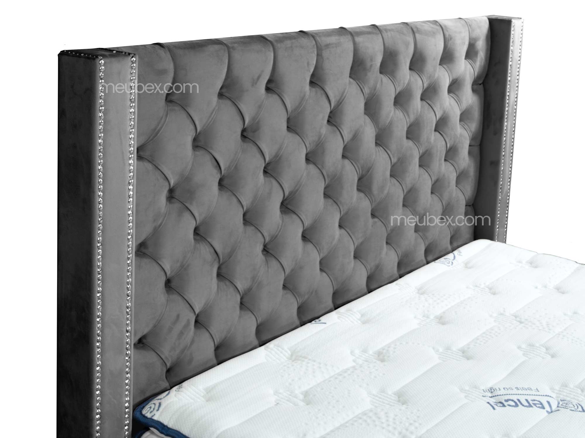 Pack Clouté Gris x Liana x Lexus Côtelé gris