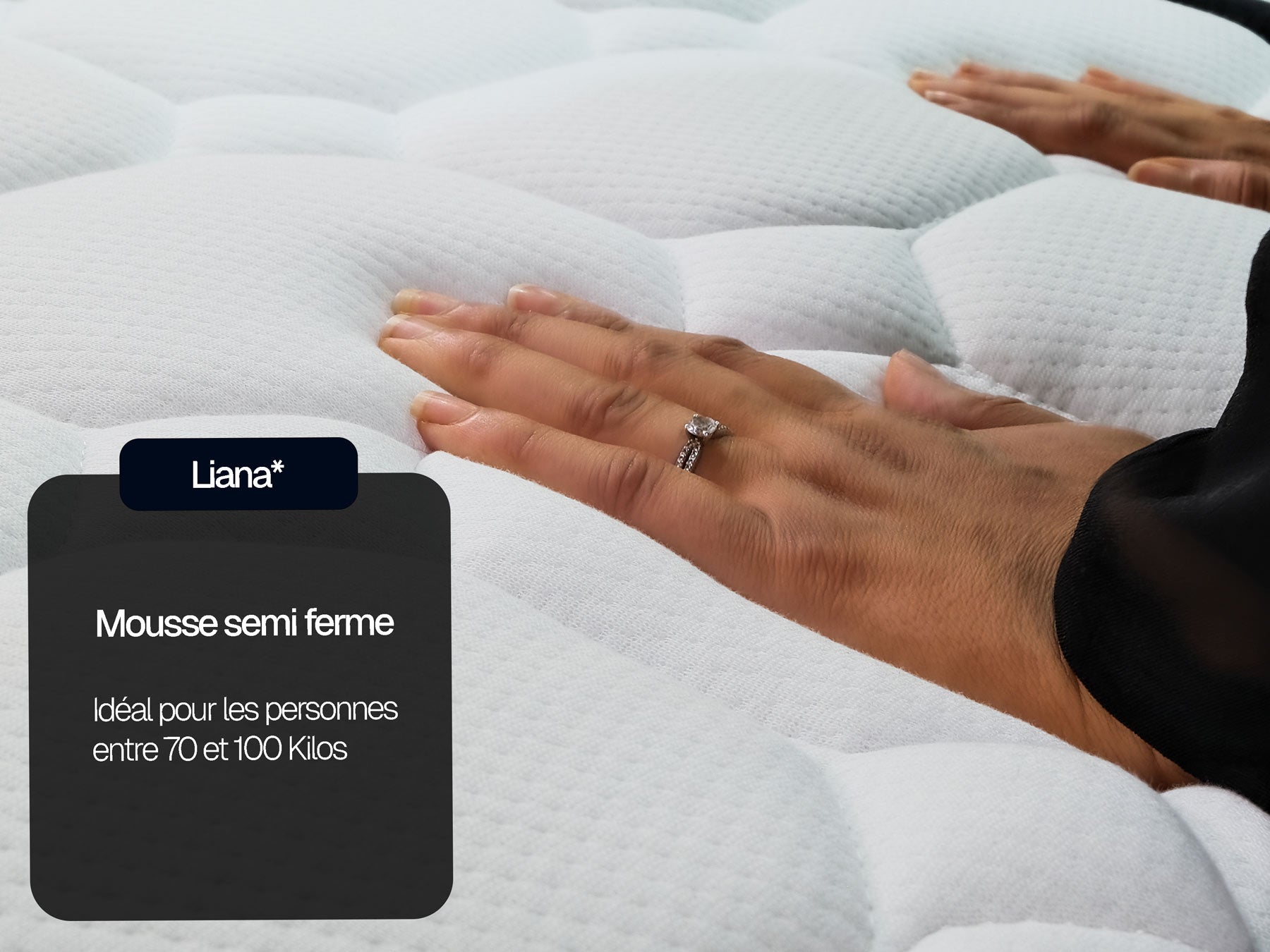 Pack Clouté Beige x Liana x Lexus Côtelé Blanc cassé