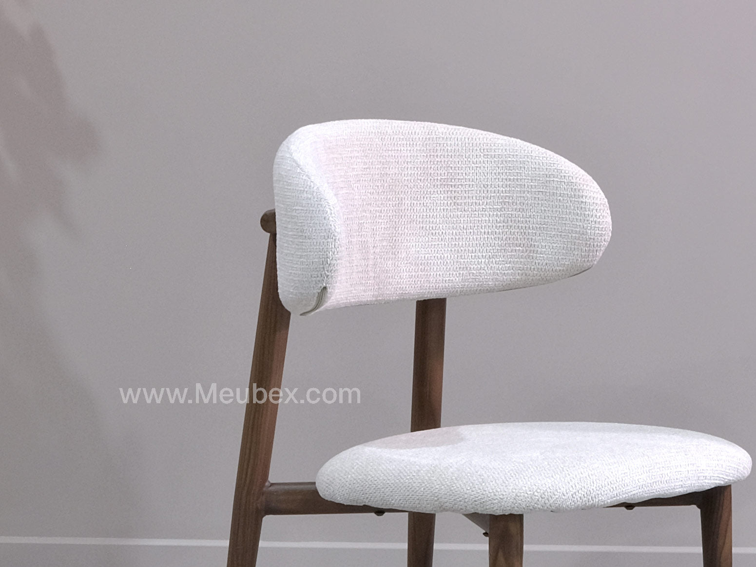 Ensemble Ambre Noyer + 4 chaises Bohem Noyer