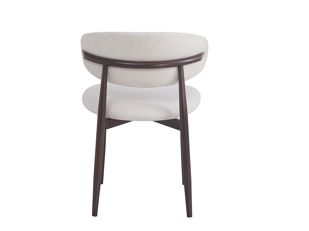Lucile - Bois Noyer | Tissu