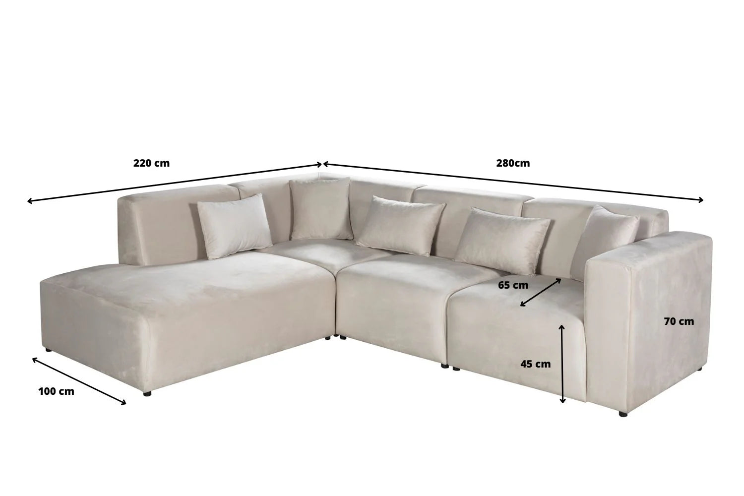 Coco | Velours Blanc