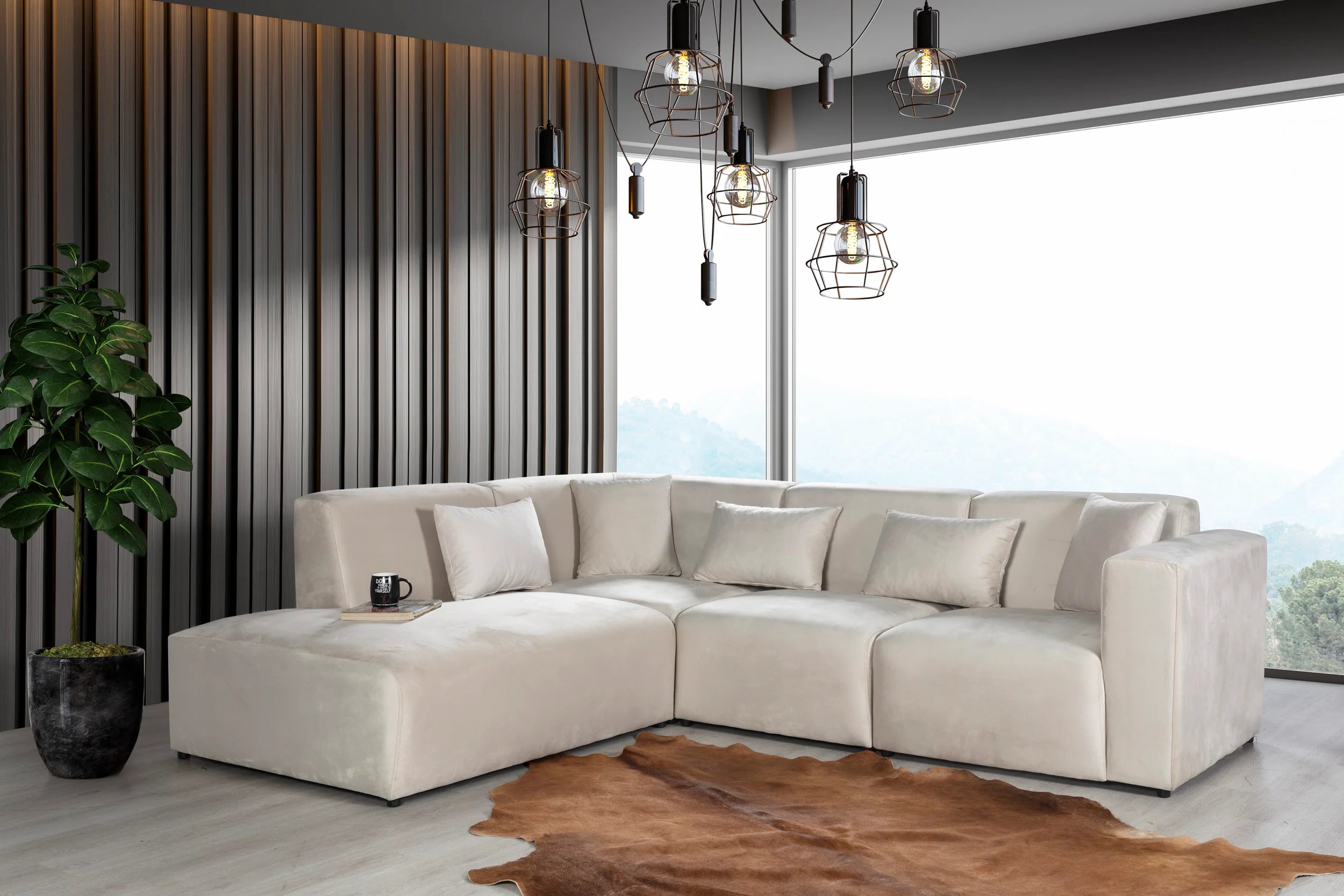 Coco | Velours Blanc