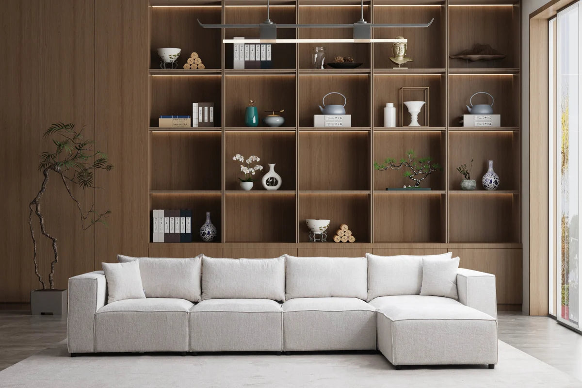 Élégance Modulable 4+1 - Tissu Chenille