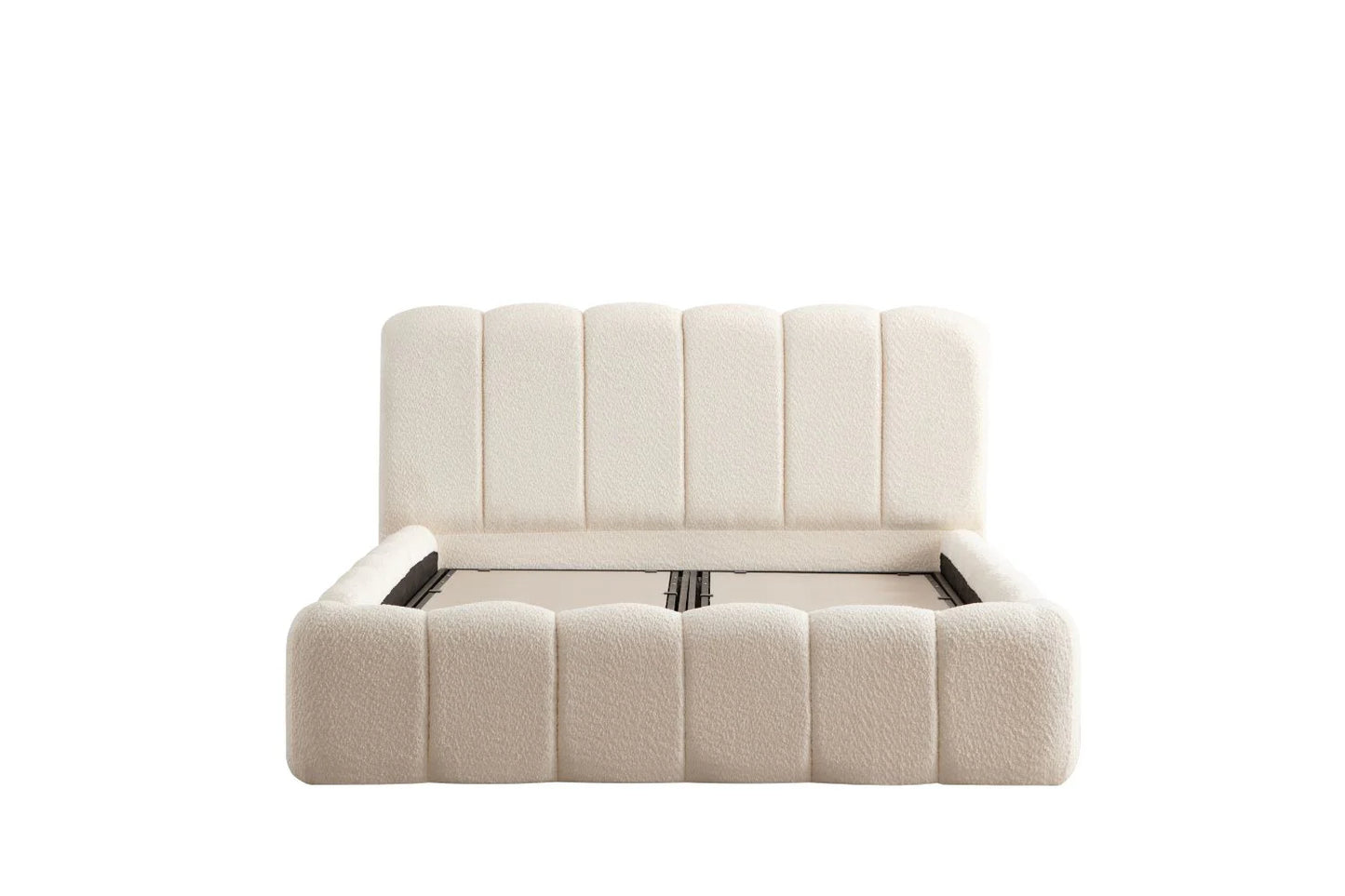 Lit Coffre ALYA - Tissu Chenille