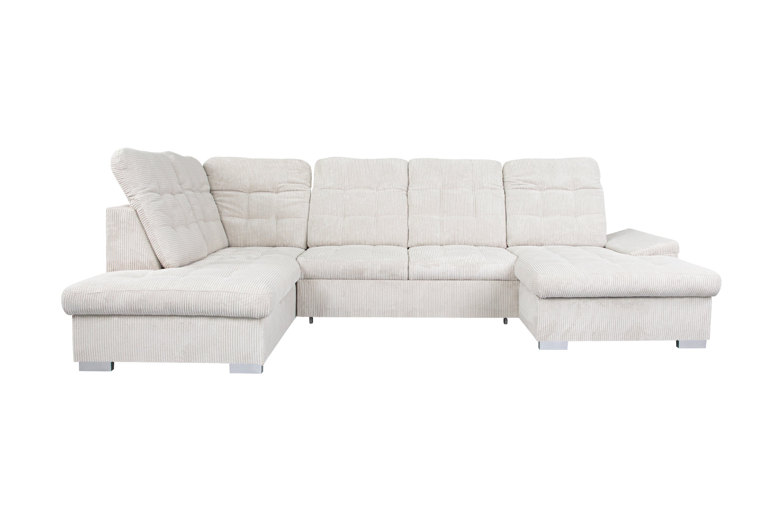 Canapé U - Bingo Velours Côtelé