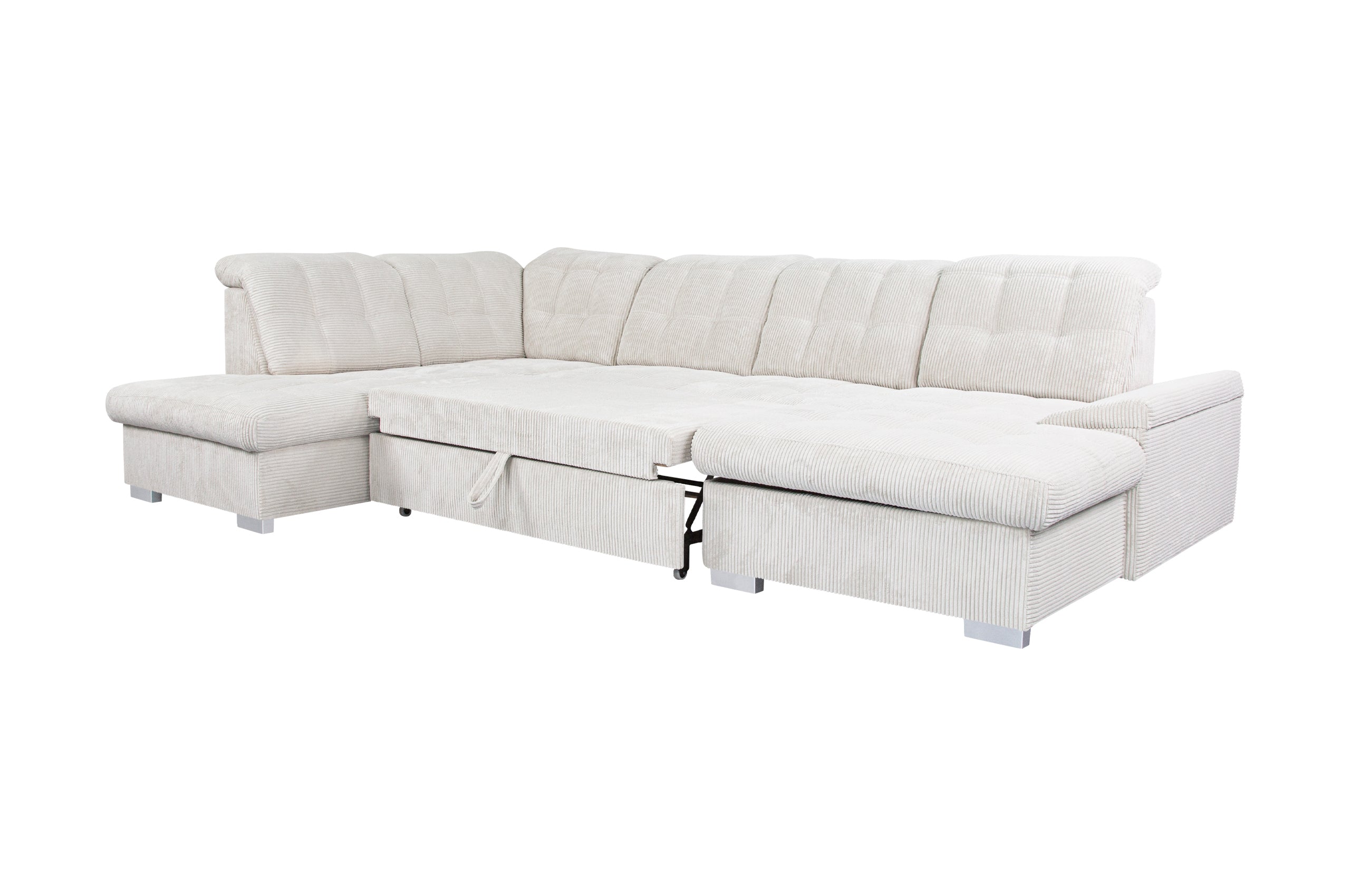 Canapé U - Bingo Velours Côtelé