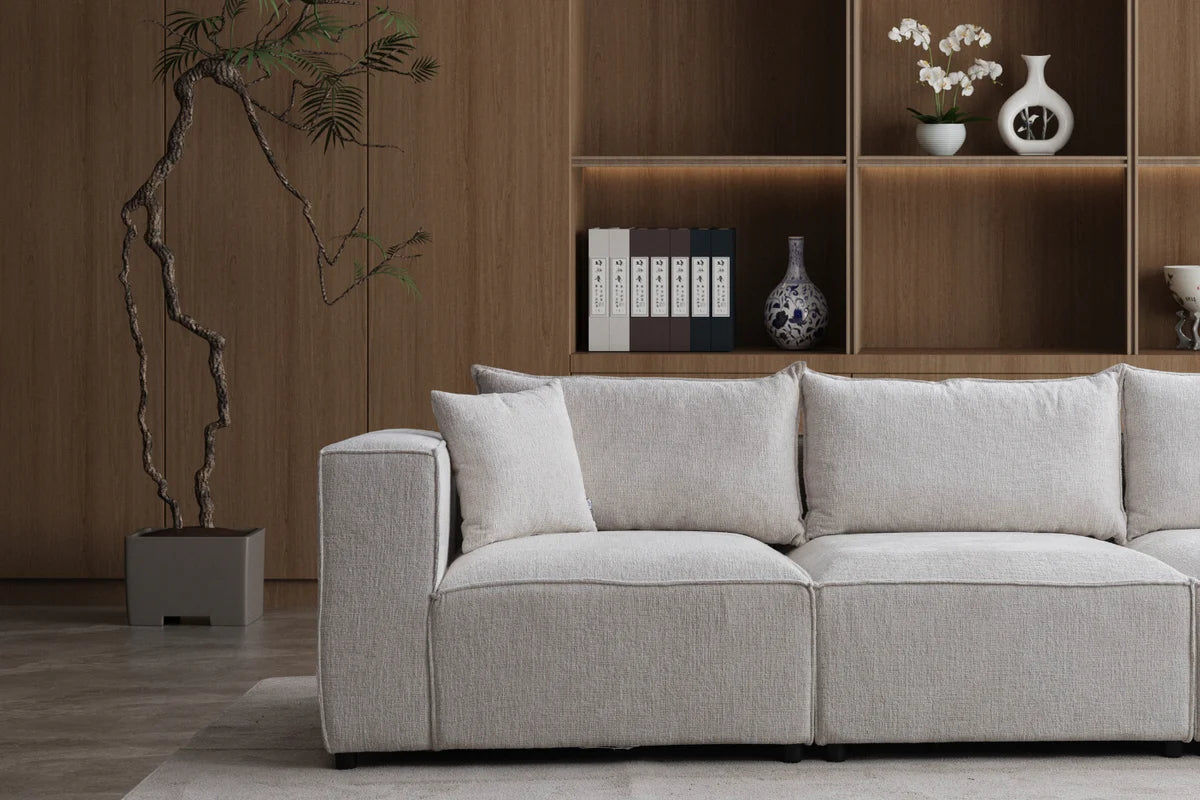 Élégance Modulable 4+1 - Tissu Chenille