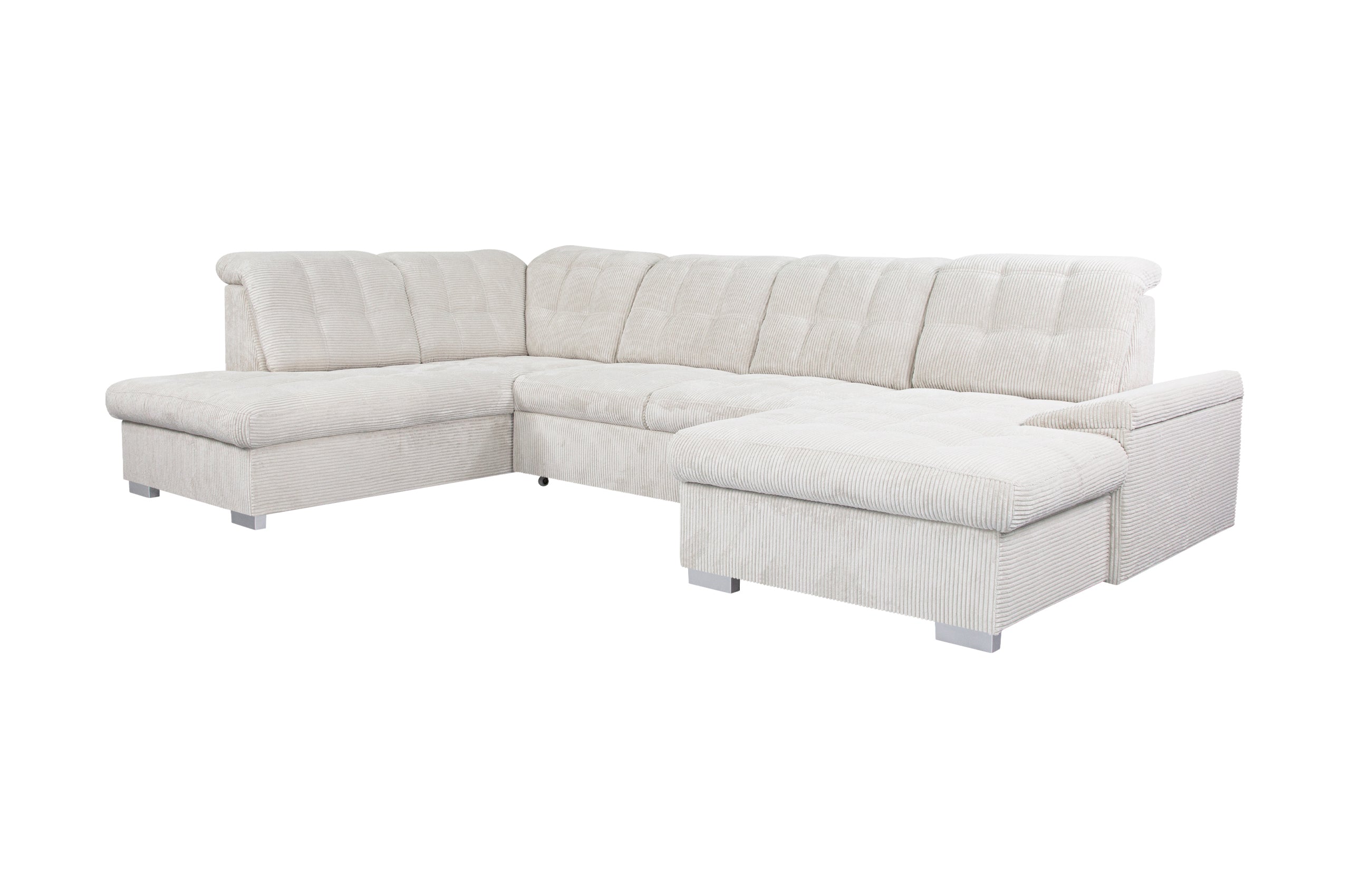 Canapé U - Bingo Velours Côtelé