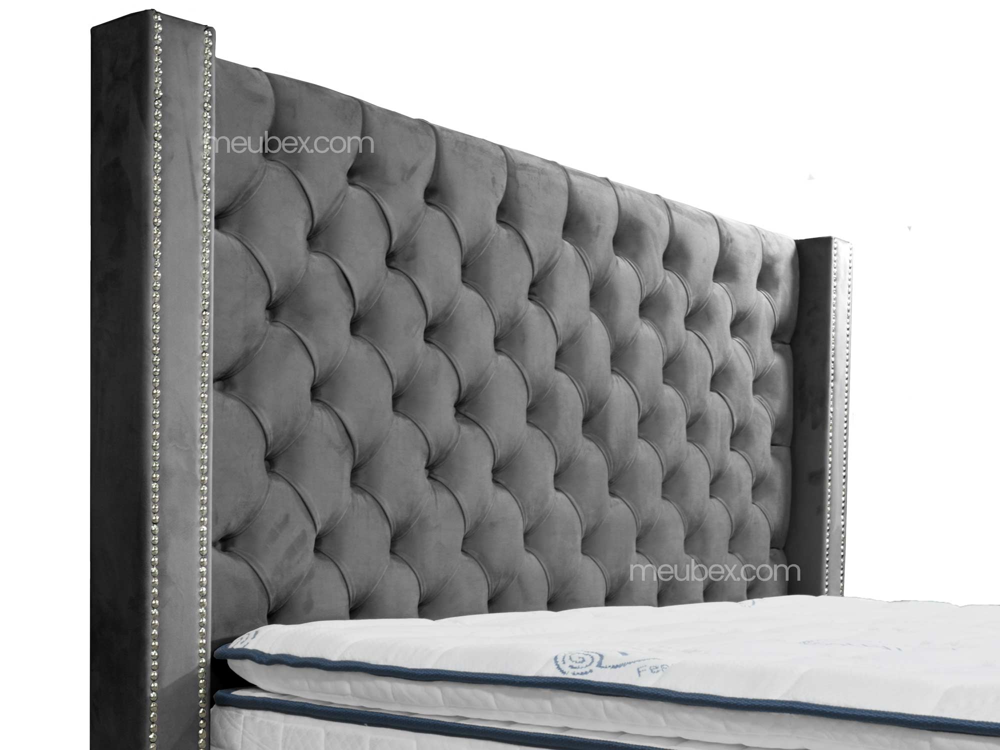 Pack Clouté Gris x Liana x  Lexus Côtelé gris