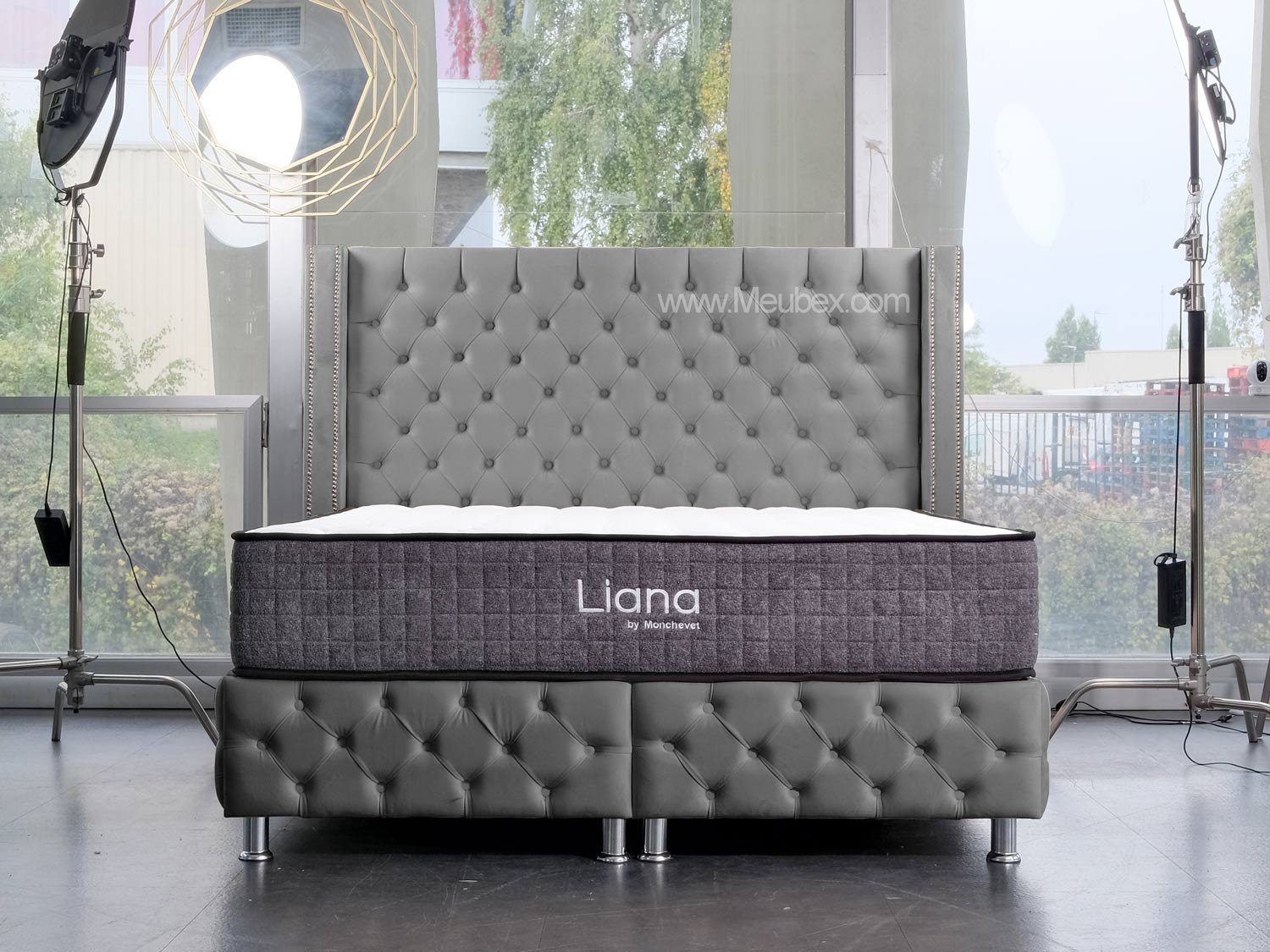 Pack Clouté Gris x Liana x  Lexus Côtelé gris