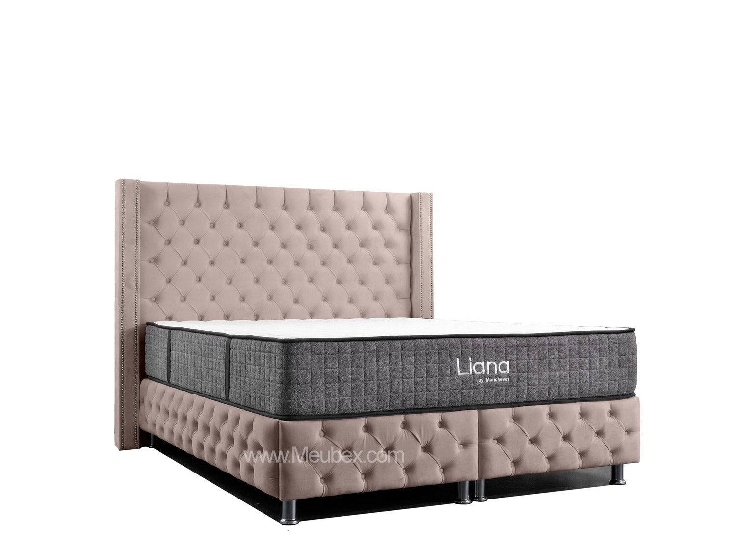 Pack Clouté Beige x Liana x  Lexus Côtelé Blanc cassé