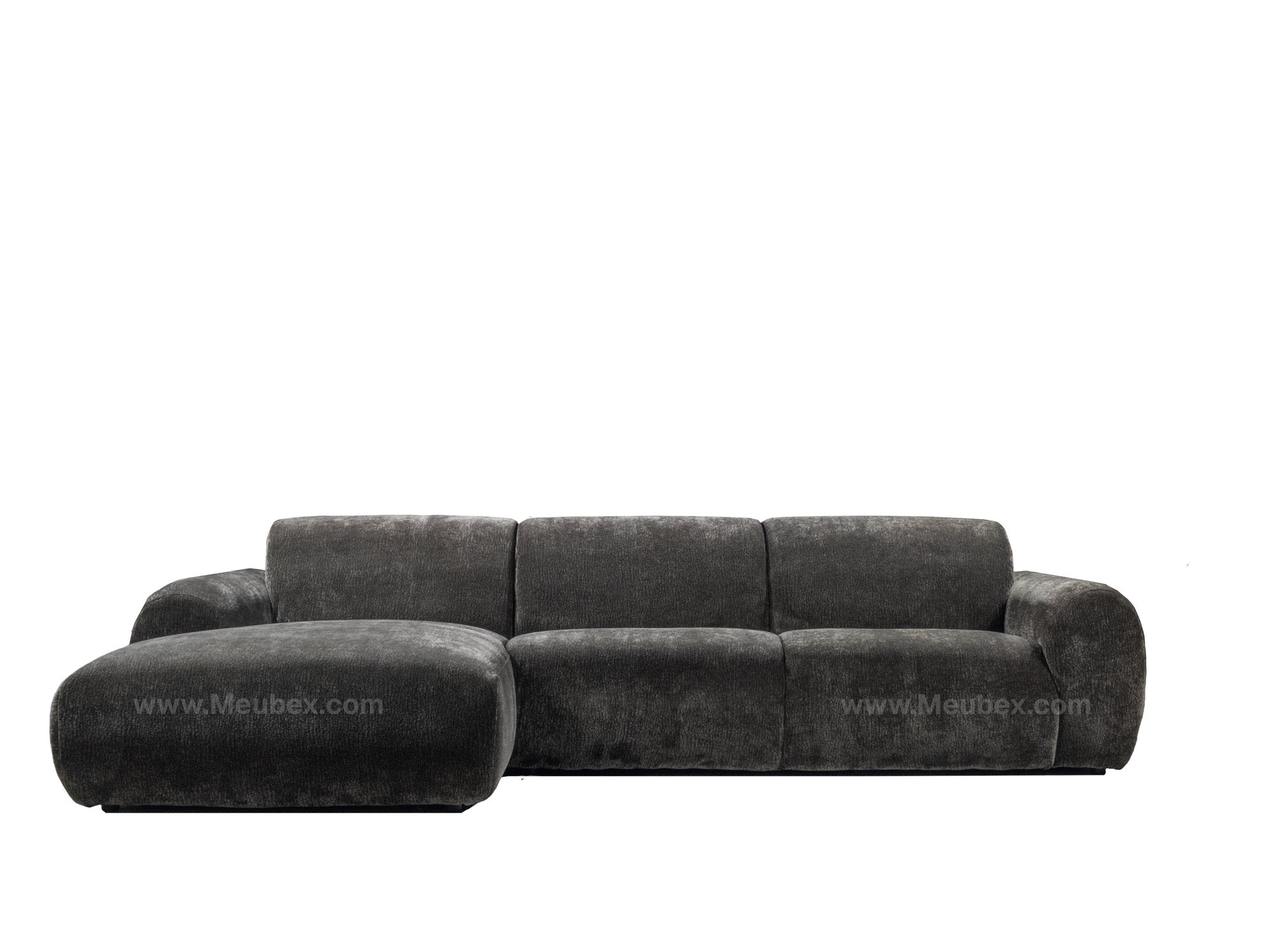 CLOUD Vert  - Tissu Velours Croco