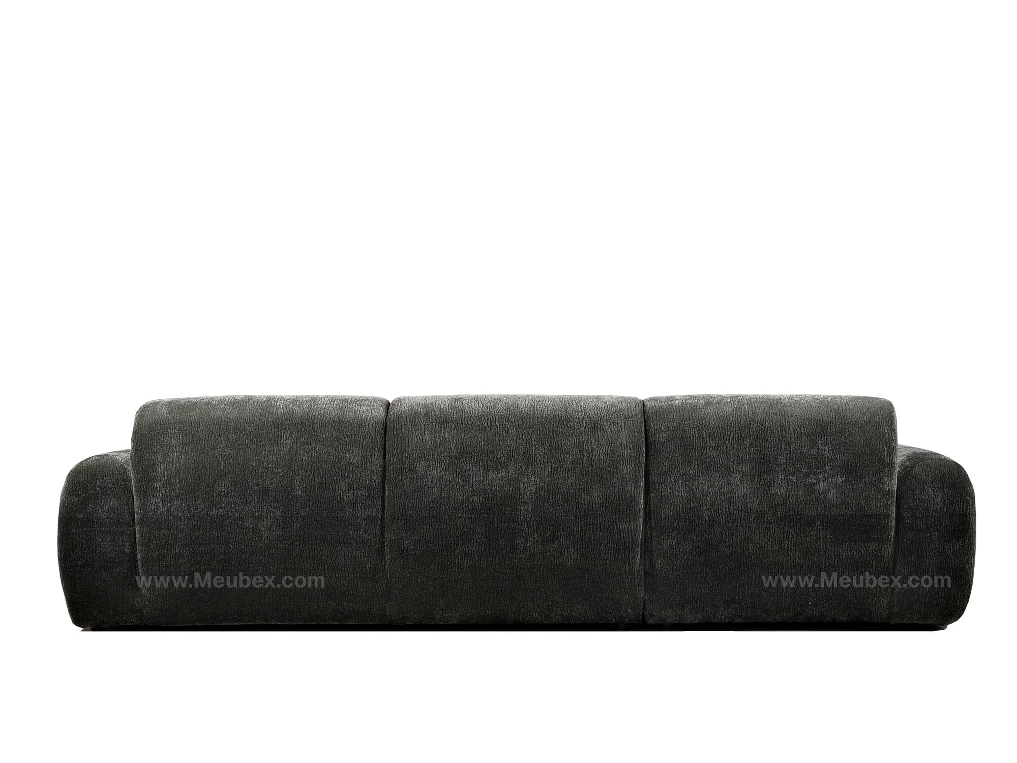 CLOUD Vert  - Tissu Velours Croco