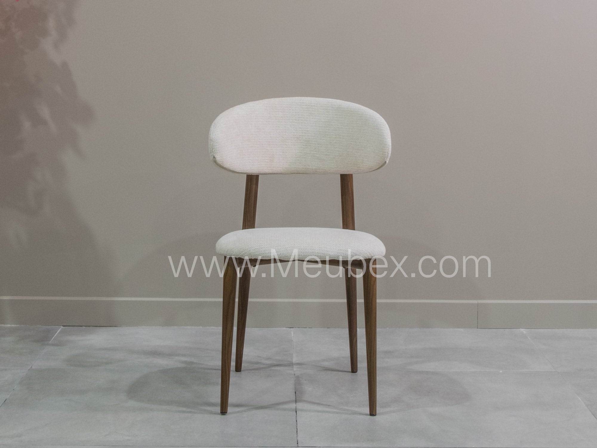 Ensemble Ambre Noyer + 4 chaises Bohem Noyer