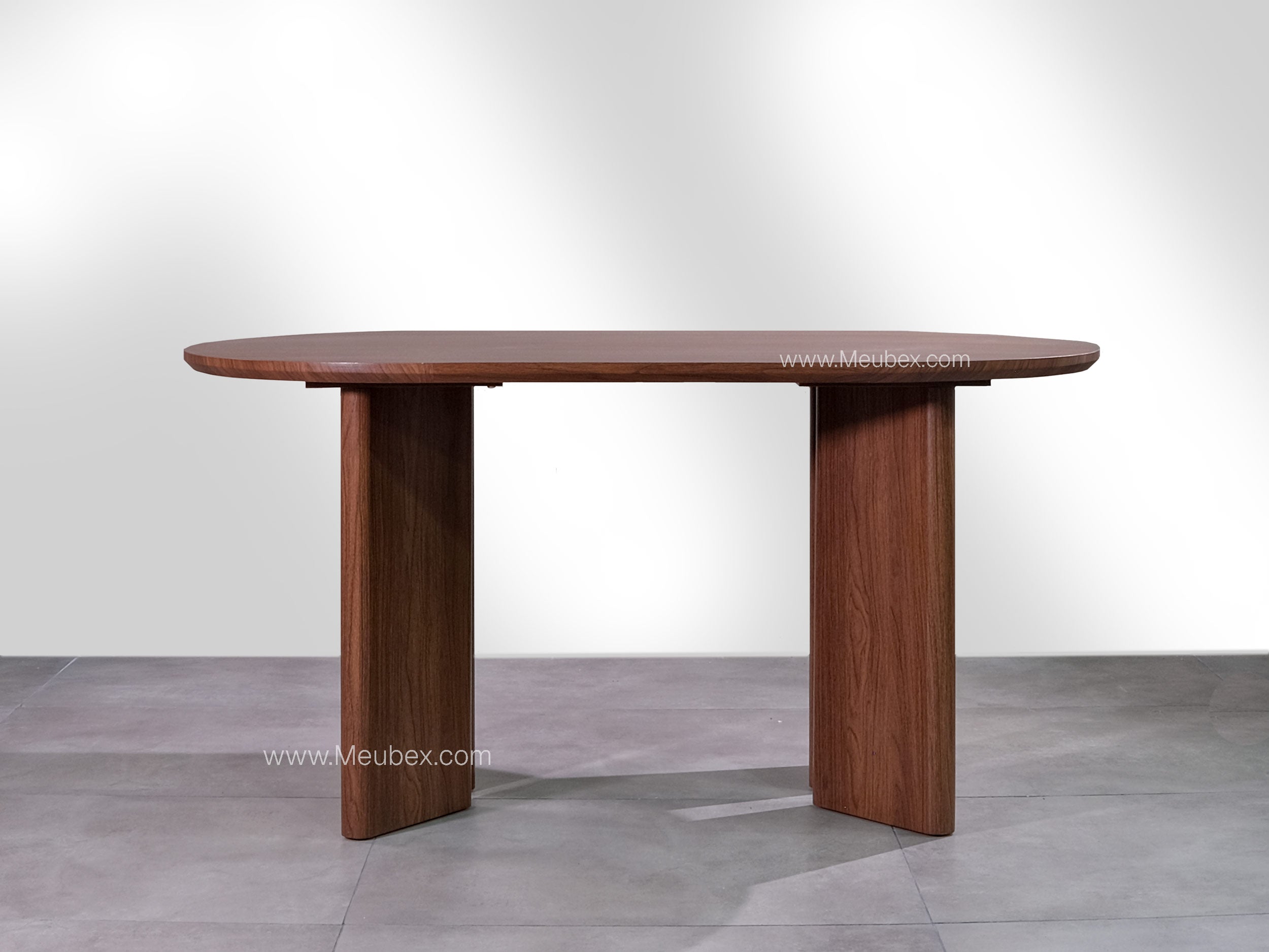 Ensemble Ambre Noyer + 4 chaises Bohem Noyer