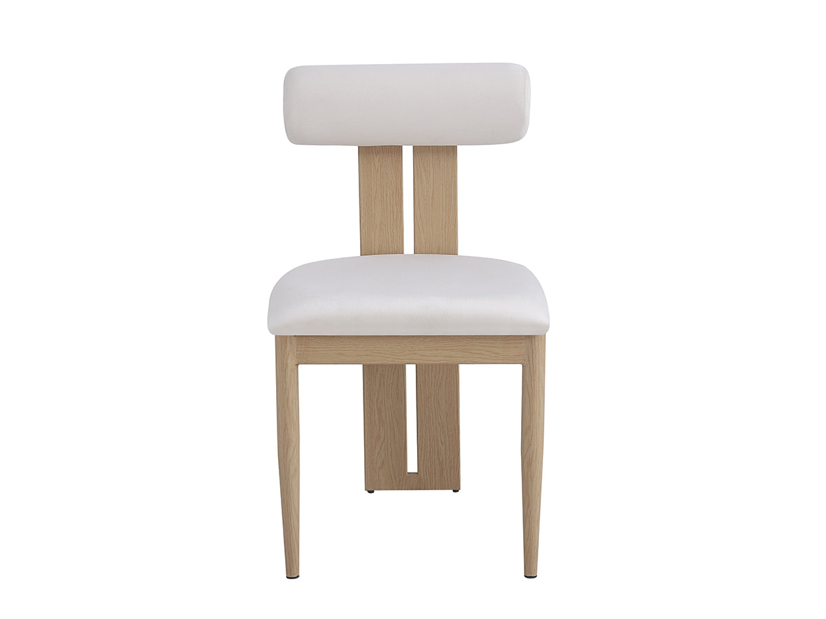 Tiffany - Bois | velours beige