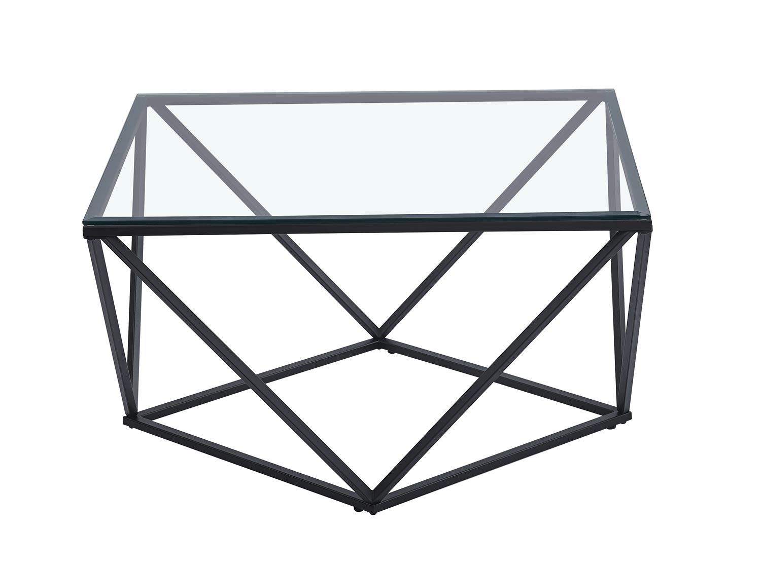 Alina | Verre métal noir